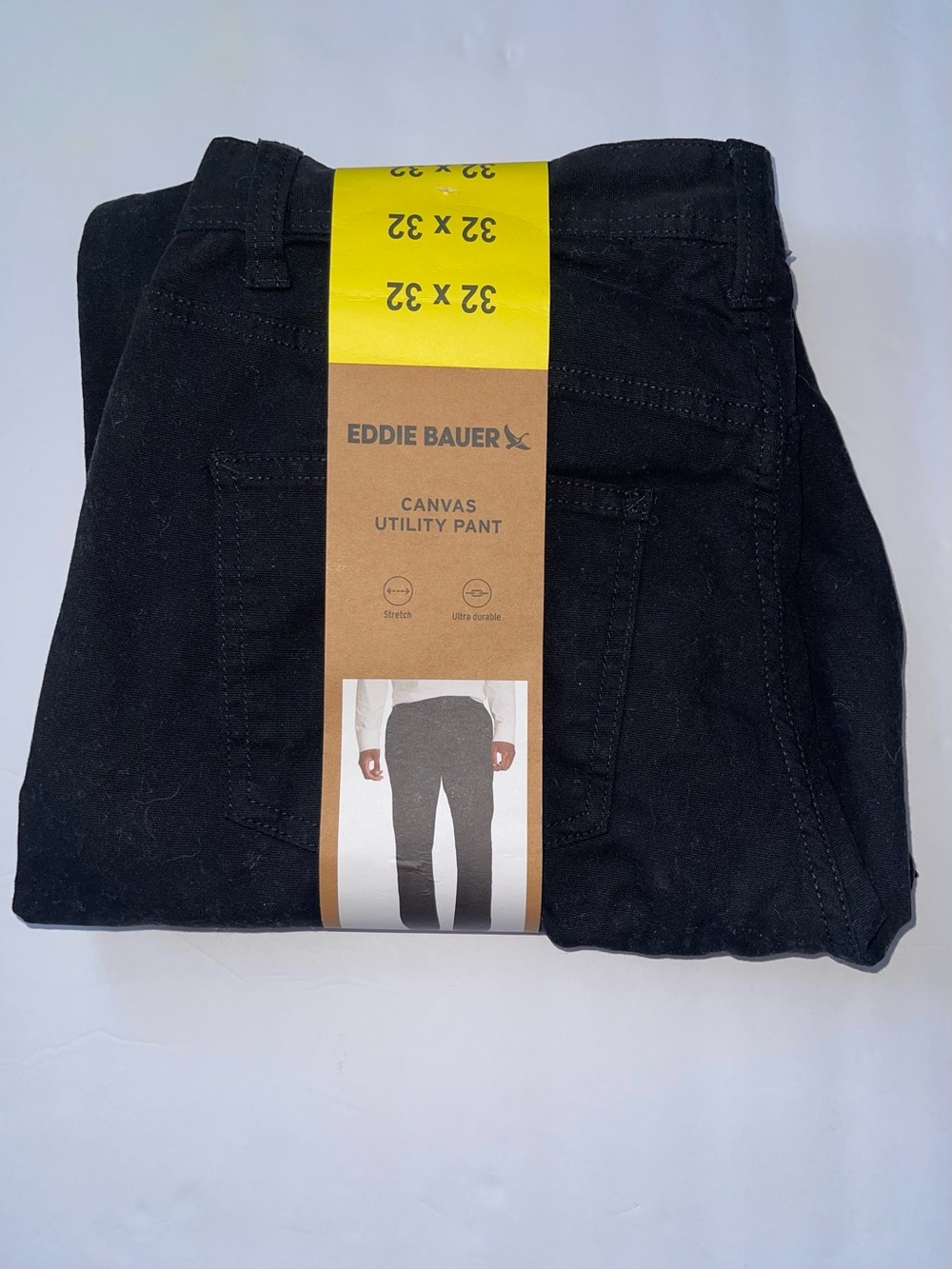 Eddie Bauer Men's Canvas utility Pants - Black
